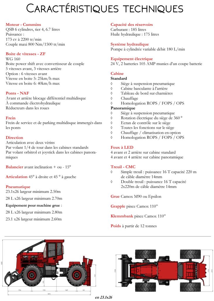 Le petit dernier du constructeur français 1 Brochure commerciale F140 Tier4i 2